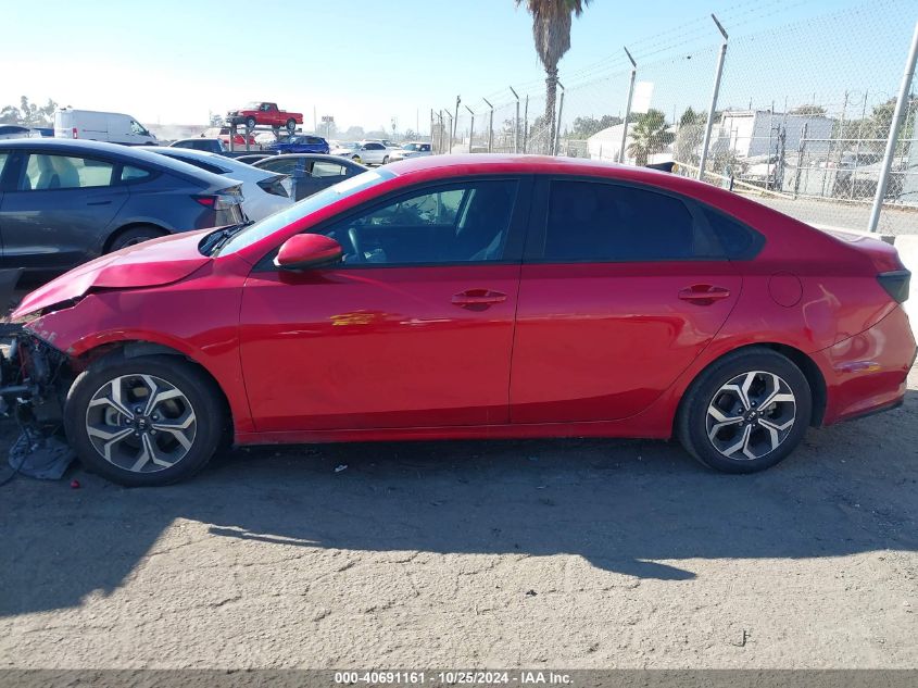 2021 Kia Forte Lxs VIN: 3KPF24AD9ME395547 Lot: 40691161