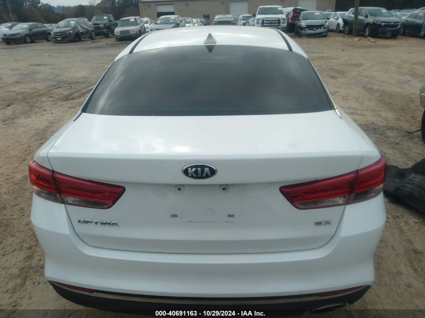 2016 Kia Optima Ex VIN: 5XXGU4L3XGG020975 Lot: 40691163