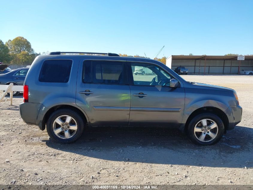 2011 Honda Pilot Ex-L VIN: 5FNYF4H77BB014685 Lot: 40691169