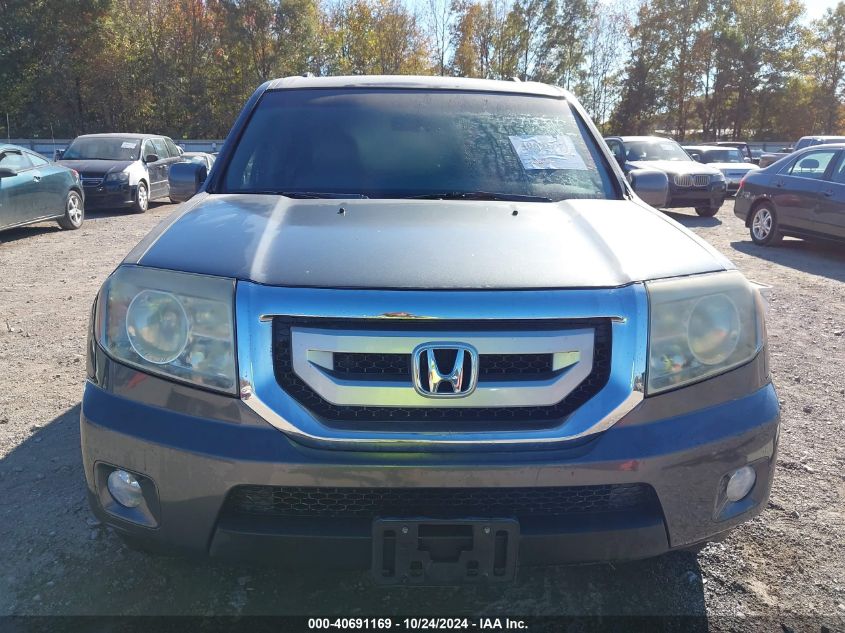 2011 Honda Pilot Ex-L VIN: 5FNYF4H77BB014685 Lot: 40691169