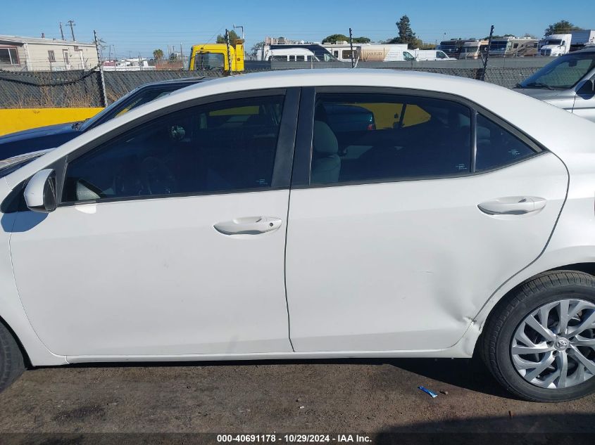 2019 Toyota Corolla Le VIN: 5YFBURHE5KP946167 Lot: 40691178