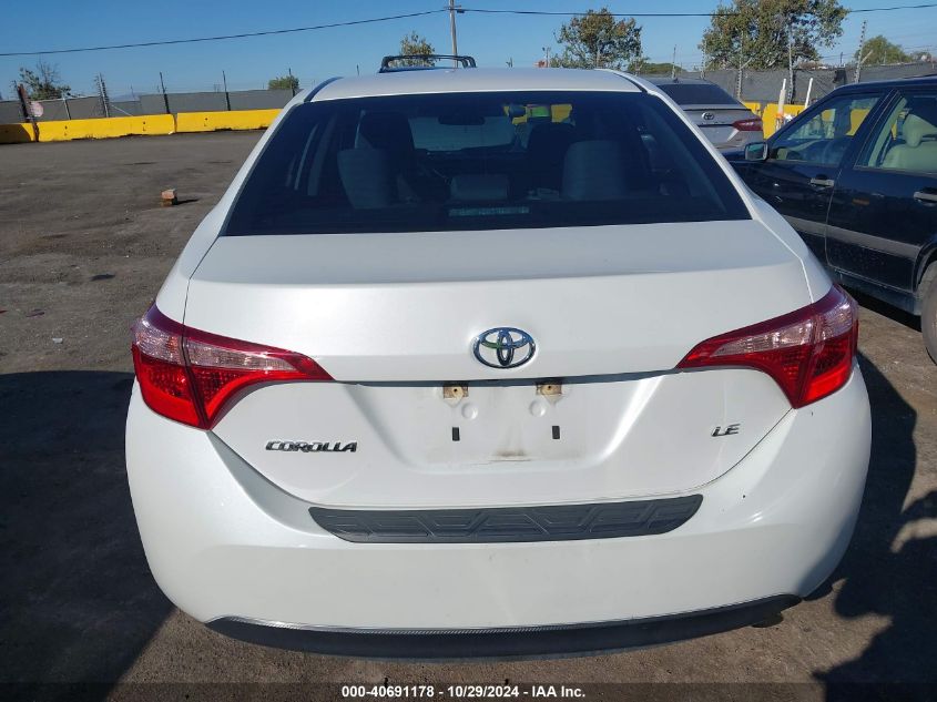 2019 Toyota Corolla Le VIN: 5YFBURHE5KP946167 Lot: 40691178