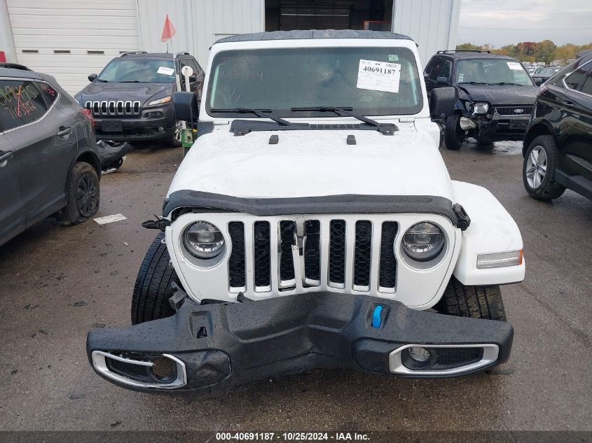 2022 Jeep Wrangler 4Xe Unlimited Sahara VIN: 1C4JJXP60NW138307 Lot: 40691187