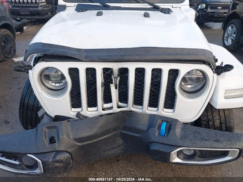 2022 Jeep Wrangler 4Xe Unlimited Sahara VIN: 1C4JJXP60NW138307 Lot: 40691187