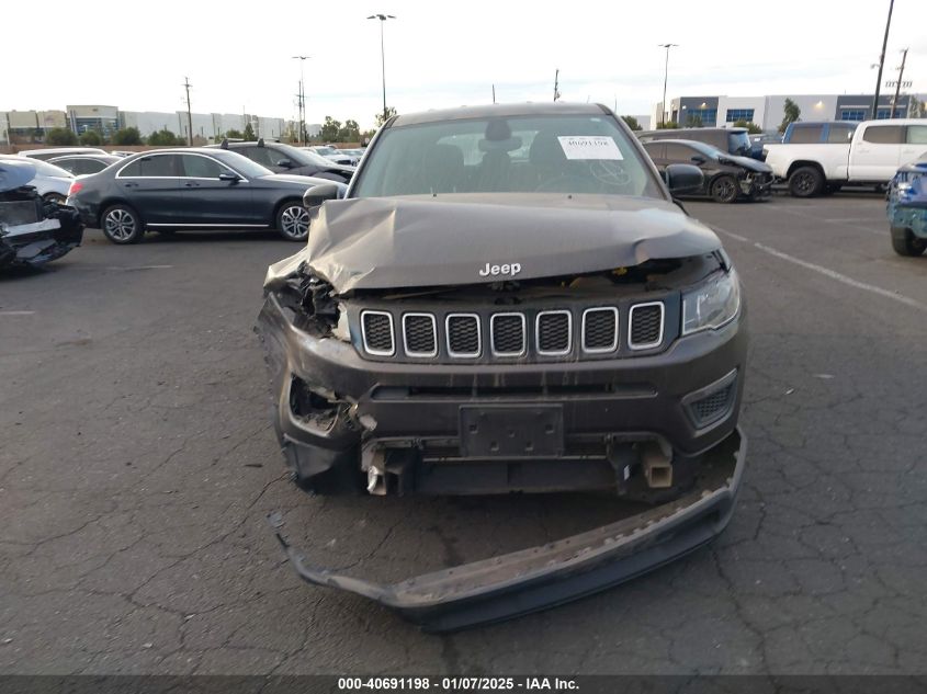 VIN 3C4NJCAB2KT613795 2019 Jeep Compass, Sport Fwd no.12