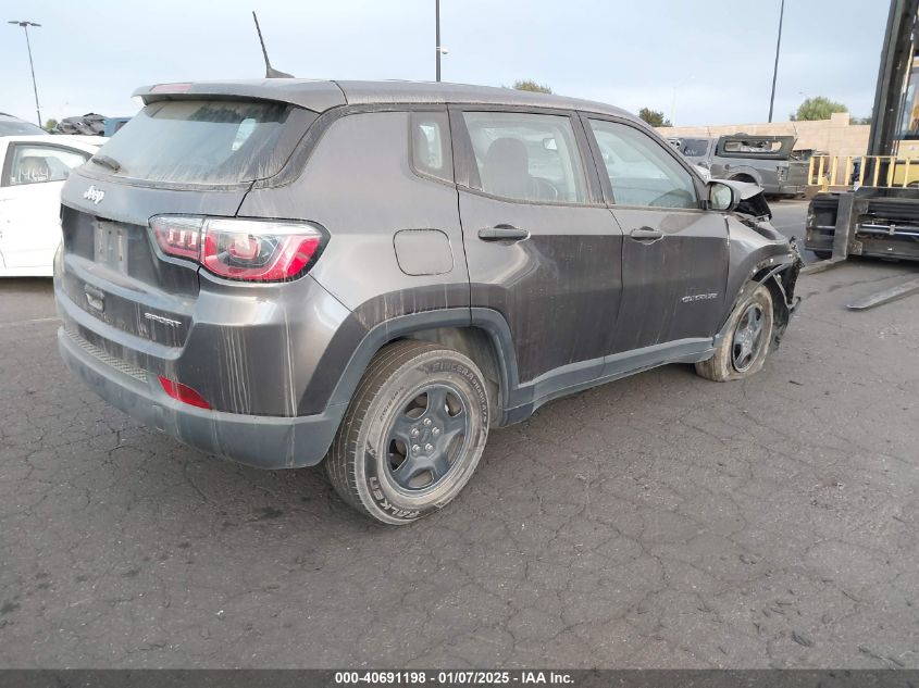 VIN 3C4NJCAB2KT613795 2019 Jeep Compass, Sport Fwd no.4