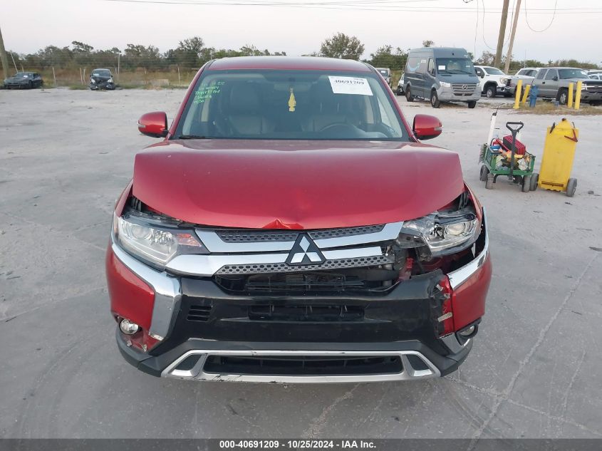 2019 Mitsubishi Outlander Le/Se/Sel VIN: JA4AD3A38KZ027278 Lot: 40691209