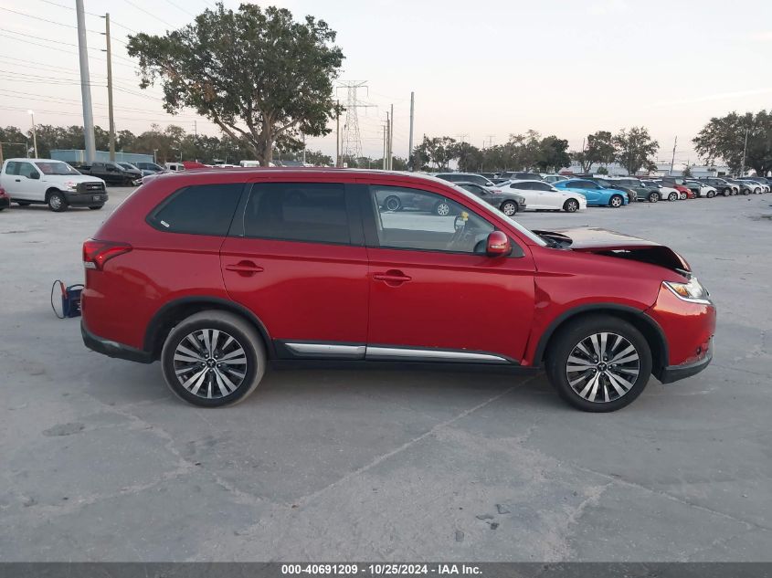 2019 Mitsubishi Outlander Le/Se/Sel VIN: JA4AD3A38KZ027278 Lot: 40691209