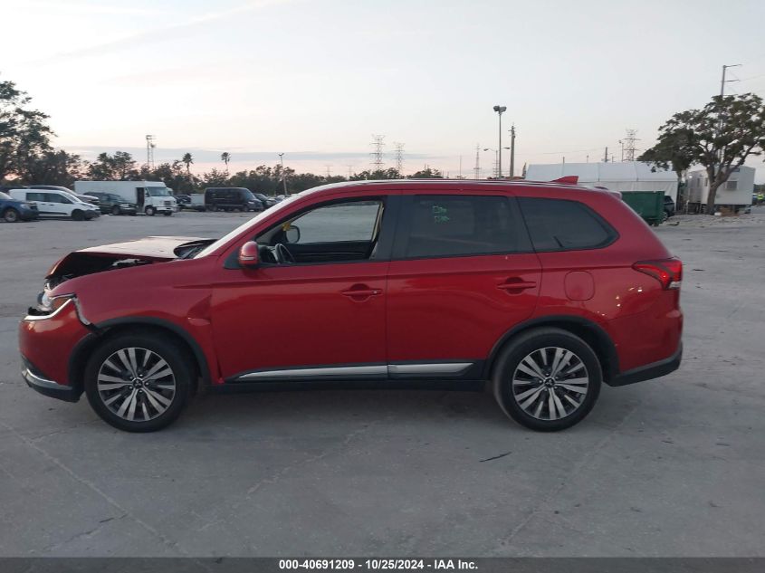 2019 Mitsubishi Outlander Le/Se/Sel VIN: JA4AD3A38KZ027278 Lot: 40691209