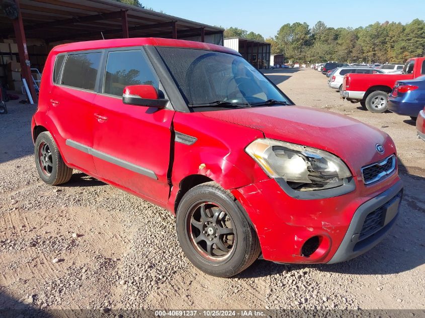 2012 Kia Soul + VIN: KNDJT2A67C7408727 Lot: 40691237