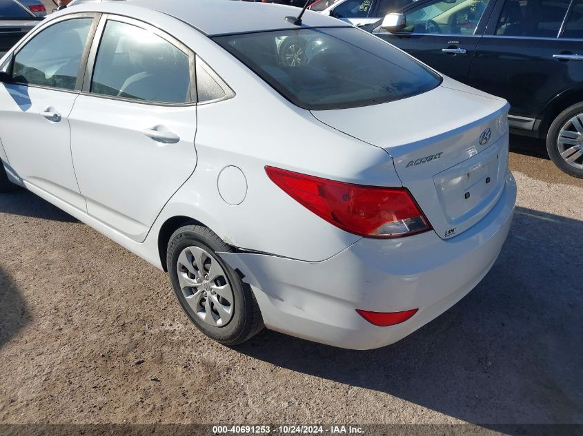 2017 Hyundai Accent Se VIN: KMHCT4AE4HU318368 Lot: 40691253