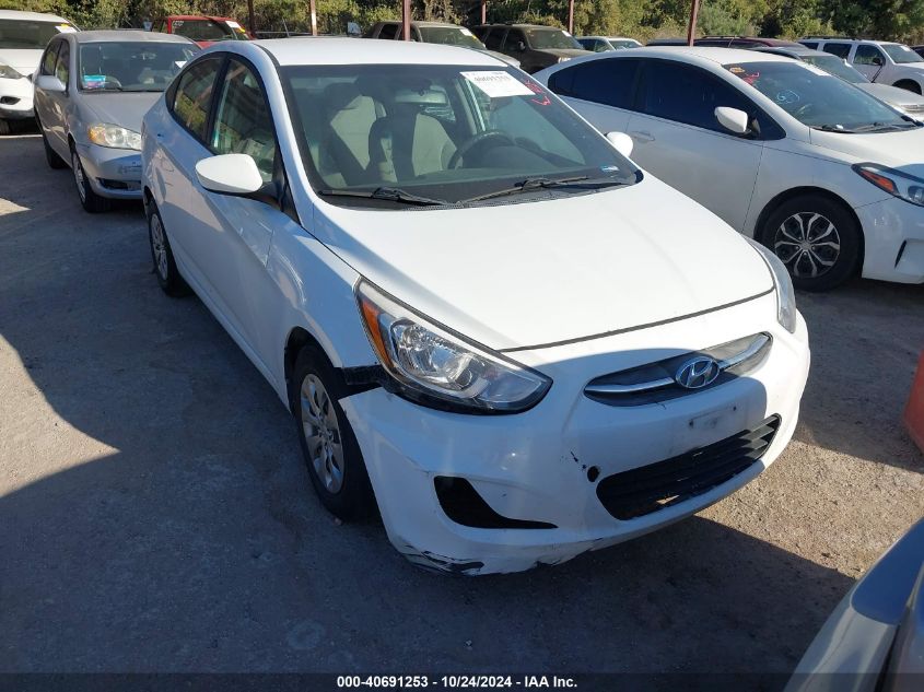 2017 Hyundai Accent Se VIN: KMHCT4AE4HU318368 Lot: 40691253