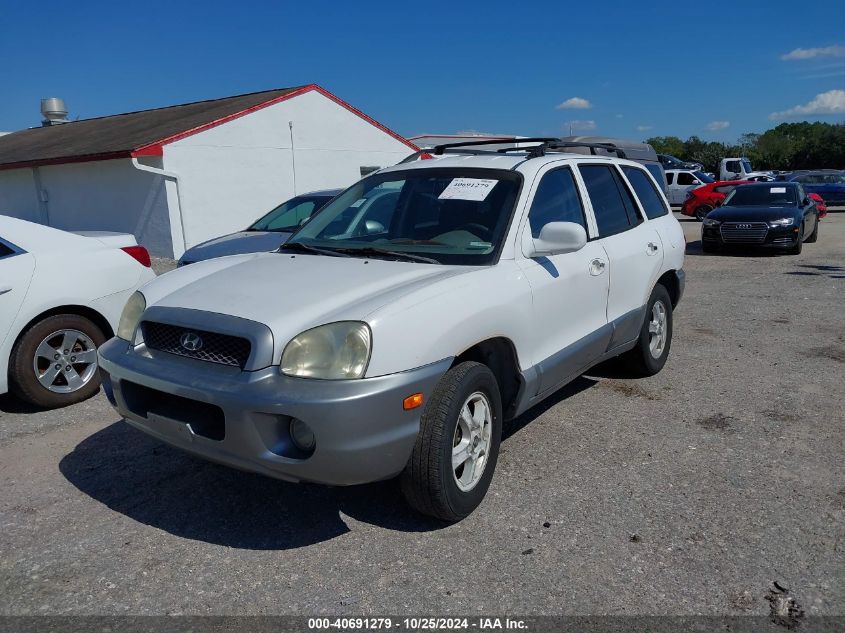 2003 Hyundai Santa Fe Gls/Lx VIN: KM8SC13D63U524637 Lot: 40691279