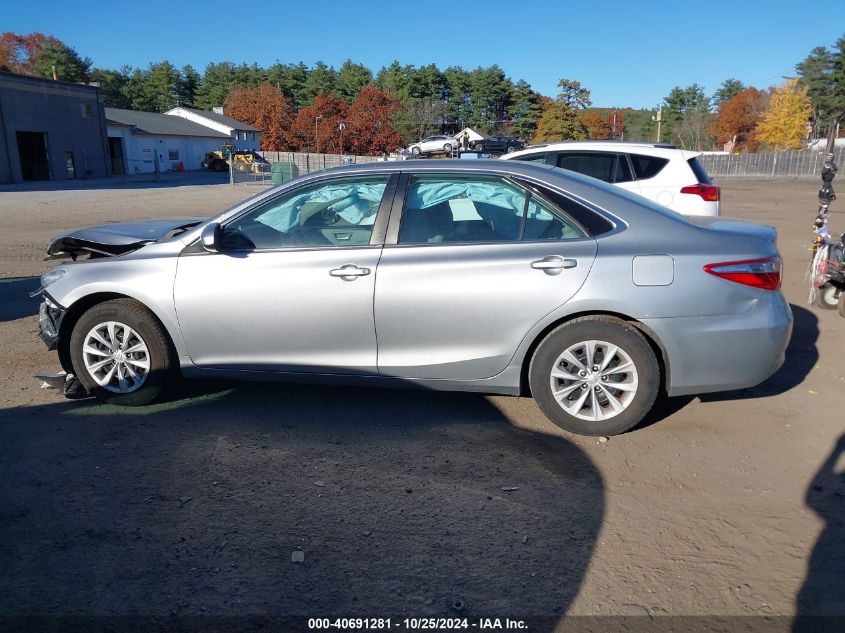 2016 Toyota Camry Le VIN: 4T4BF1FK2GR522526 Lot: 40691281