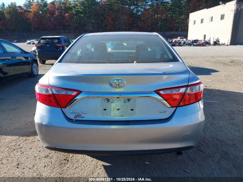 2016 Toyota Camry Le VIN: 4T4BF1FK2GR522526 Lot: 40691281