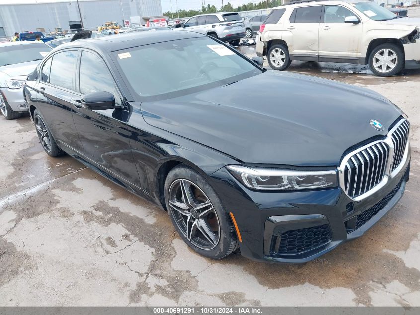 2022 BMW 750 I xDrive VIN: WBA7U2C00NCK03130 Lot: 40691291