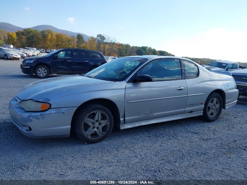 2003 Chevrolet Monte Carlo Ss VIN: 2G1WX12K139374310 Lot: 40691295