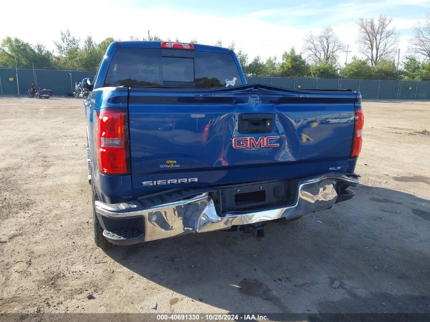 2015 GMC Sierra 1500 Sle VIN: 3GTU2UEC8FG150674 Lot: 40691330