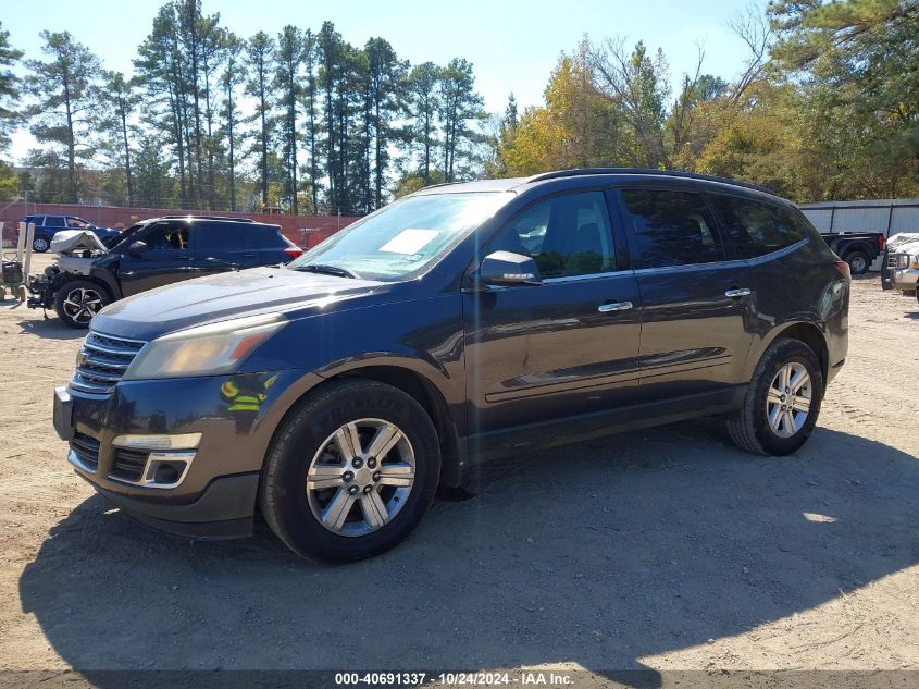 VIN 1GNKRGKD3EJ377521 2014 Chevrolet Traverse, 1LT no.2