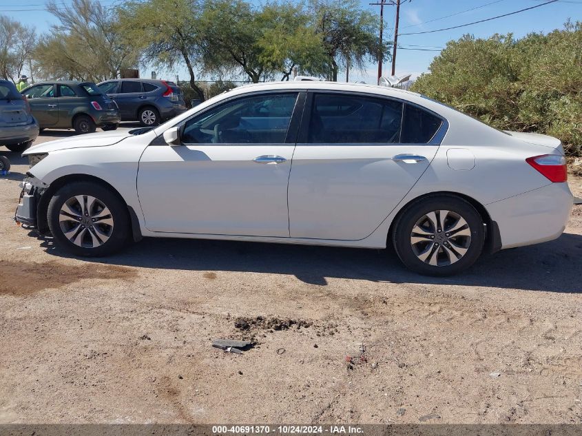 2013 Honda Accord Lx VIN: 1HGCR2F38DA264097 Lot: 40691370