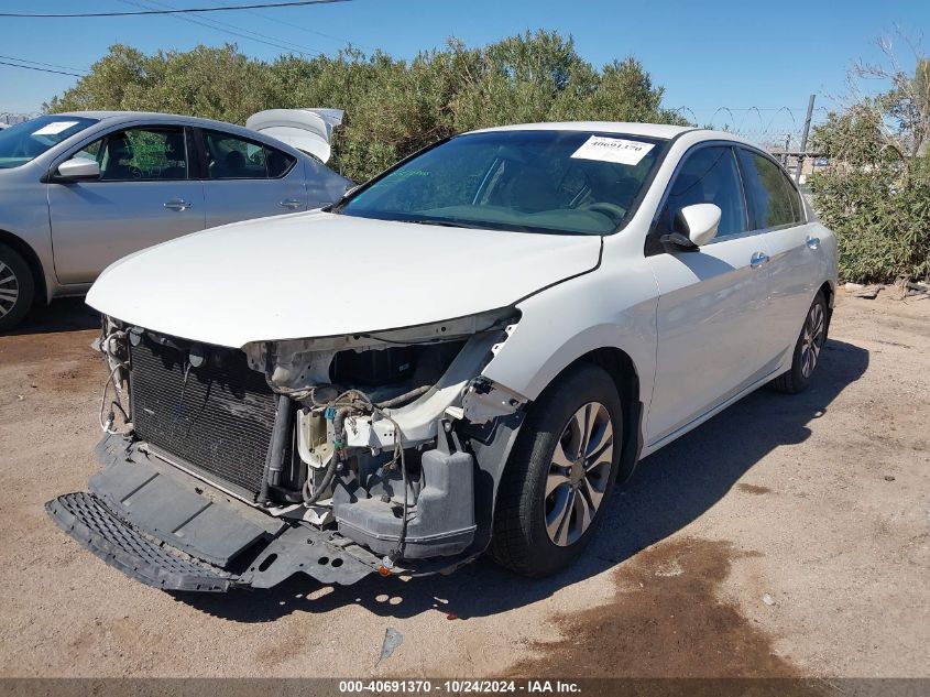 2013 Honda Accord Lx VIN: 1HGCR2F38DA264097 Lot: 40691370