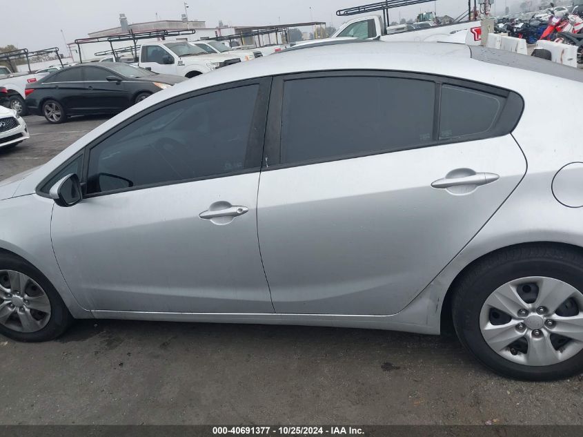 2017 Kia Forte Lx VIN: 3KPFK4A73HE098998 Lot: 40691377