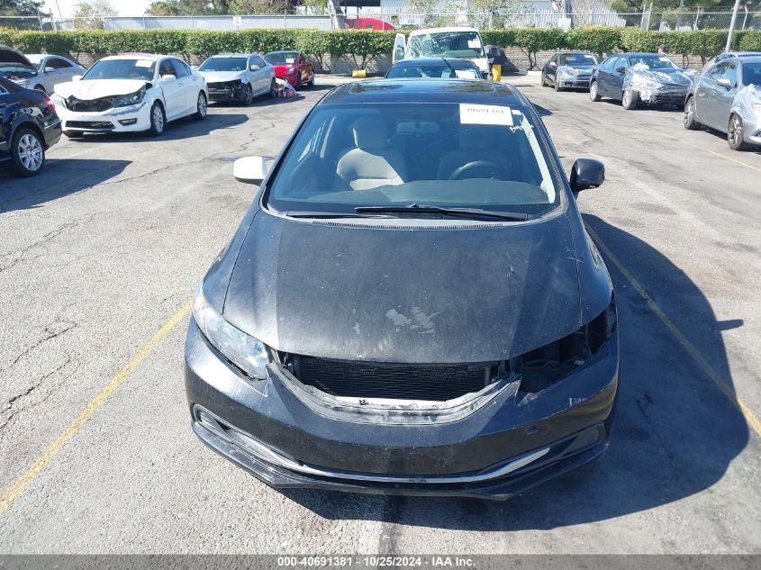 2013 Honda Civic Ex VIN: 19XFB2F81DE221505 Lot: 40691381