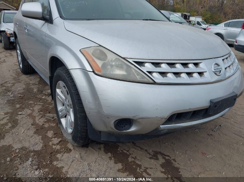 2007 Nissan Murano S VIN: JN8AZ08W77W606801 Lot: 40691391