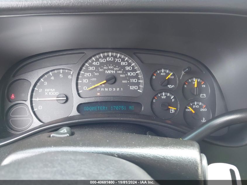 2007 Chevrolet Silverado 1500 Classic Ls VIN: 1GCEC19V47Z125753 Lot: 40691400