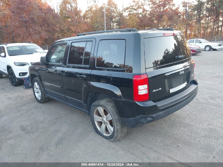 VIN 1C4NJRFB1ED898320 2014 JEEP PATRIOT no.3