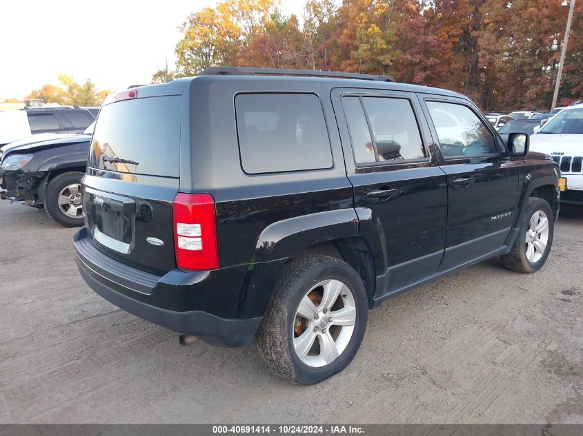 VIN 1C4NJRFB1ED898320 2014 JEEP PATRIOT no.4