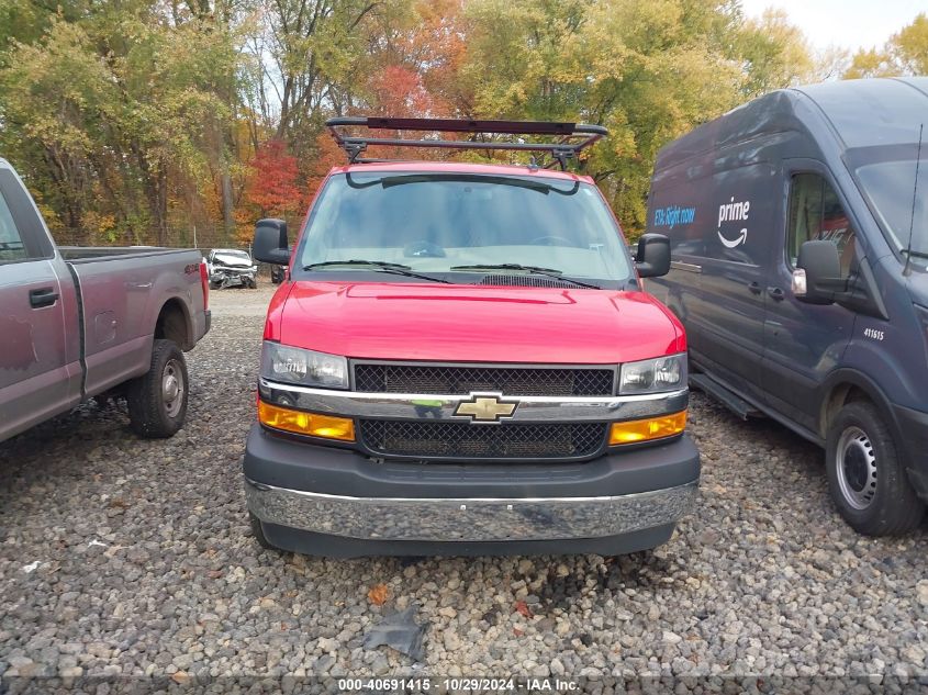 2020 Chevrolet Express Cargo Rwd 2500 Regular Wheelbase Wt VIN: 1GCWGAFB1L1257557 Lot: 40691415