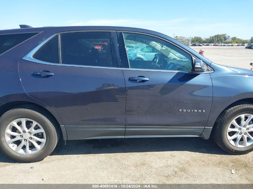 2018 Chevrolet Equinox Lt VIN: 3GNAXJEV8JS592274 Lot: 40691416