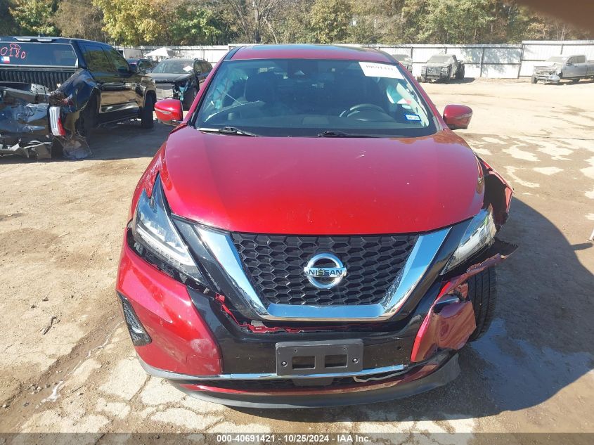 2021 Nissan Murano Sv Fwd VIN: 5N1AZ2BJ0MC146328 Lot: 40691421