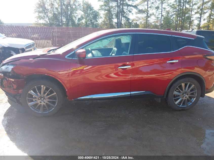 2021 Nissan Murano Sv Fwd VIN: 5N1AZ2BJ0MC146328 Lot: 40691421