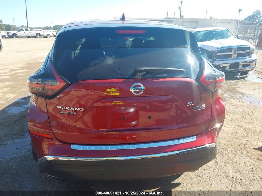 2021 Nissan Murano Sv Fwd VIN: 5N1AZ2BJ0MC146328 Lot: 40691421