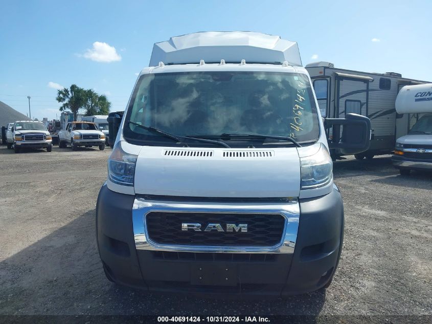 2021 Ram Promaster 3500 Cutaway Low Roof VIN: 3C7WRVKGXME545291 Lot: 40691424