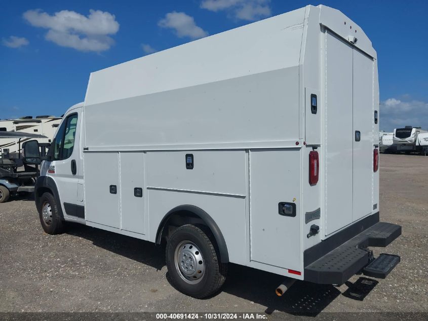 2021 Ram Promaster 3500 Cutaway Low Roof VIN: 3C7WRVKGXME545291 Lot: 40691424