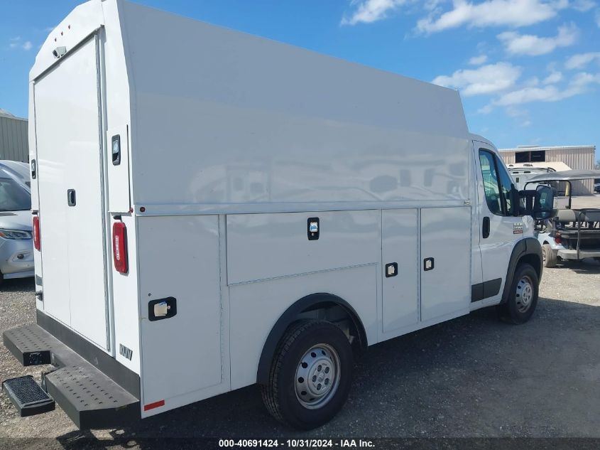 2021 Ram Promaster 3500 Cutaway Low Roof VIN: 3C7WRVKGXME545291 Lot: 40691424