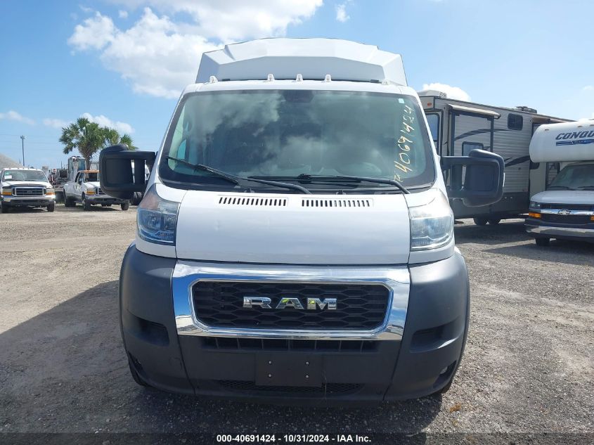 2021 Ram Promaster 3500 Cutaway Low Roof VIN: 3C7WRVKGXME545291 Lot: 40691424