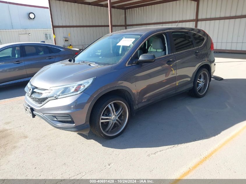 VIN 3CZRM3H32FG714528 2015 Honda CR-V, LX no.2