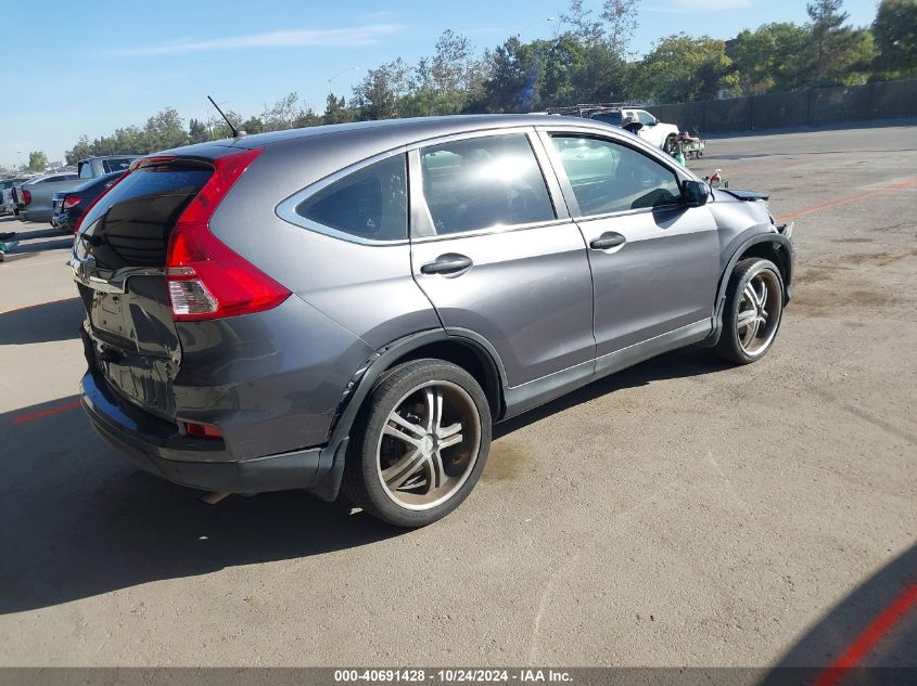 VIN 3CZRM3H32FG714528 2015 Honda CR-V, LX no.4