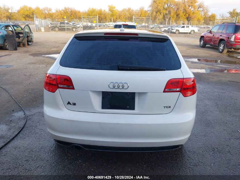 2011 Audi A3 2.0 Tdi Premium VIN: WAUBJBFM8BA065779 Lot: 40691429