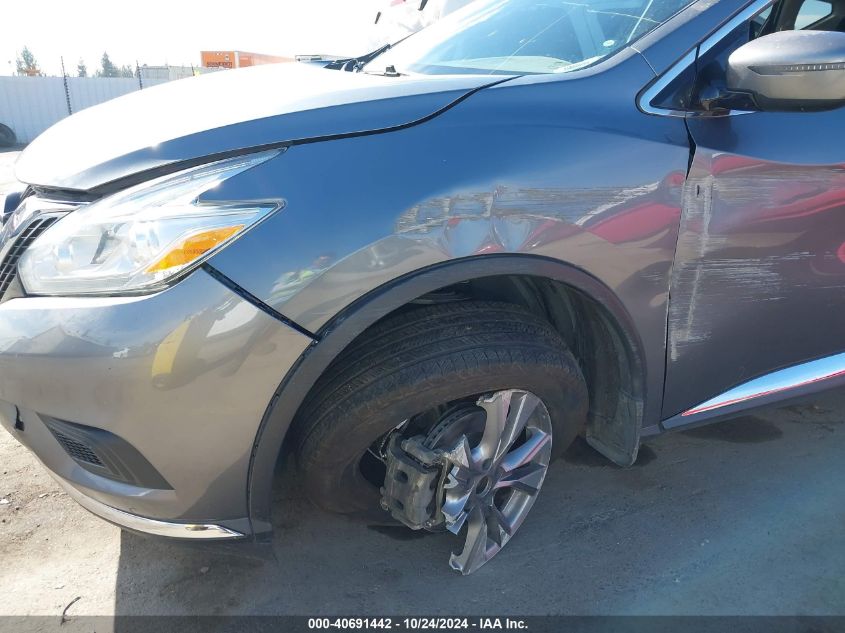 2017 Nissan Murano S VIN: 5N1AZ2MG3HN170117 Lot: 40691442