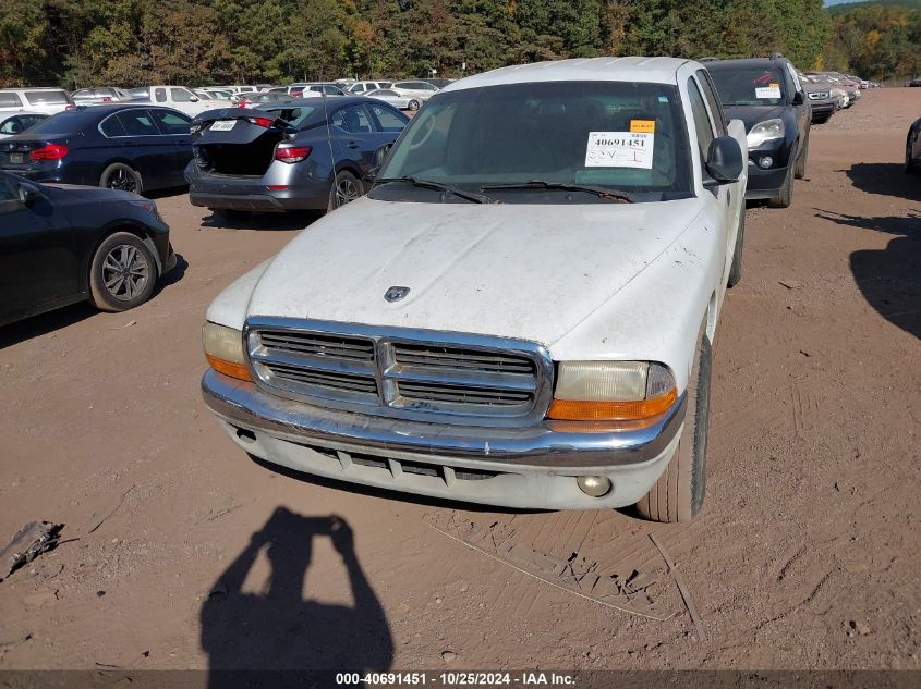 2001 Dodge Dakota Slt/Sport VIN: 1B7GL2ANX1S115125 Lot: 40691451