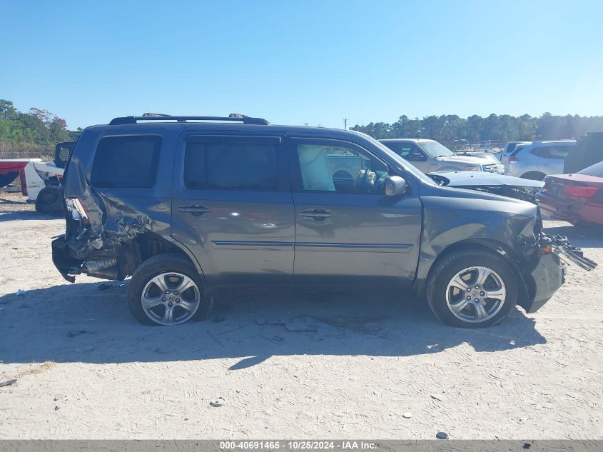 2012 Honda Pilot Ex-L VIN: 5FNYF4H53CB081803 Lot: 40691465