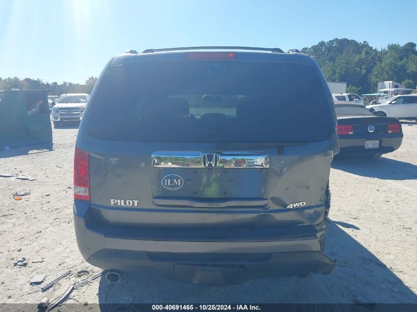 2012 Honda Pilot Ex-L VIN: 5FNYF4H53CB081803 Lot: 40691465