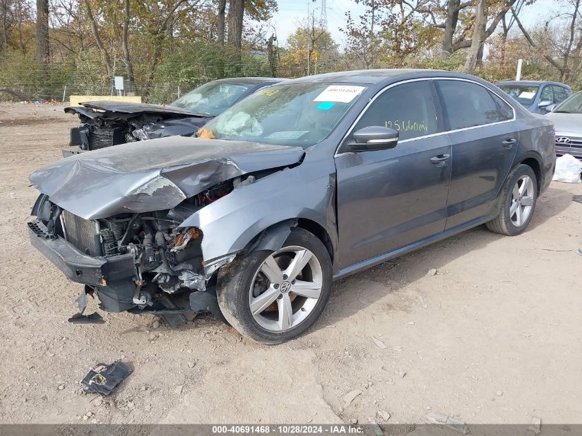 VIN 1VWAT7A36FC121276 2015 VOLKSWAGEN PASSAT no.2