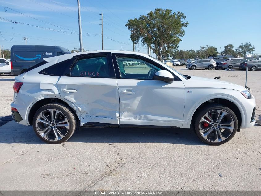 2024 Audi Q5 Sportback Premium Plus 45 Tfsi S Line Quattro S Tronic VIN: WA15AAFYXR2102598 Lot: 40691487