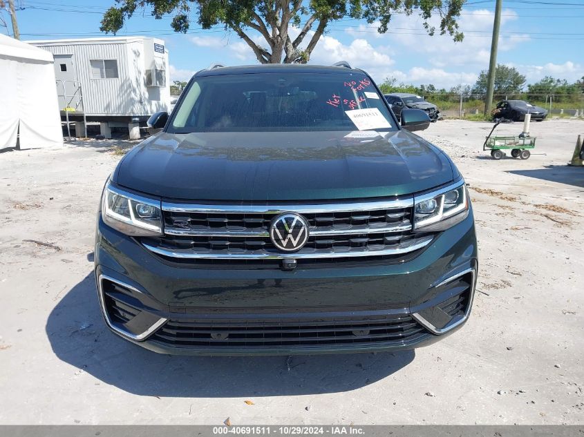 2022 Volkswagen Atlas 3.6L V6 Sel Premium R-Line VIN: 1V2FR2CA0NC512815 Lot: 40691511